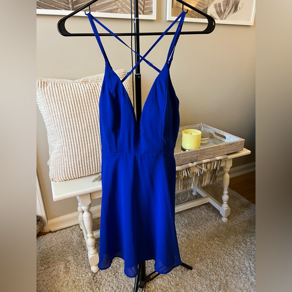 Women’s Blue Charlotte Russe Dress